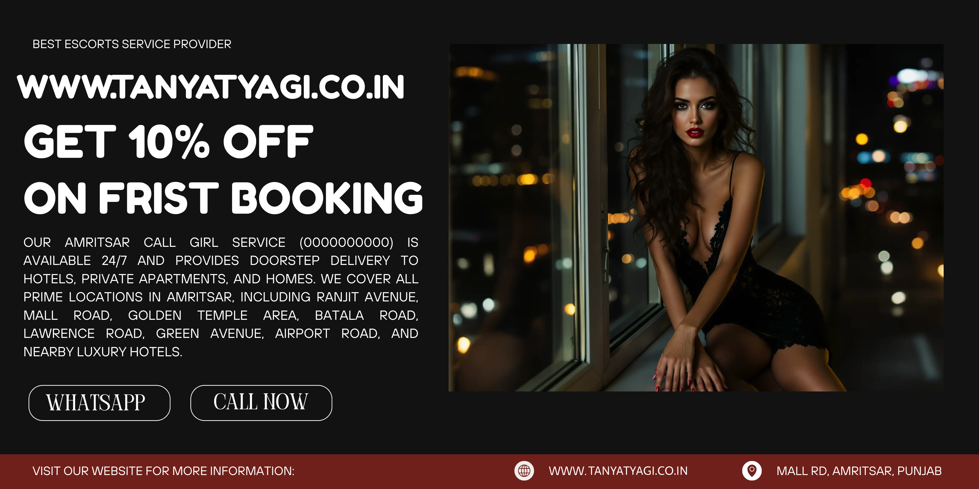 Amritsar Escorts Banner